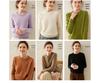 Women's Pure Cashmere Round Neck Knitwear - Warm, Casual, Urban Style for Autumn/Winter