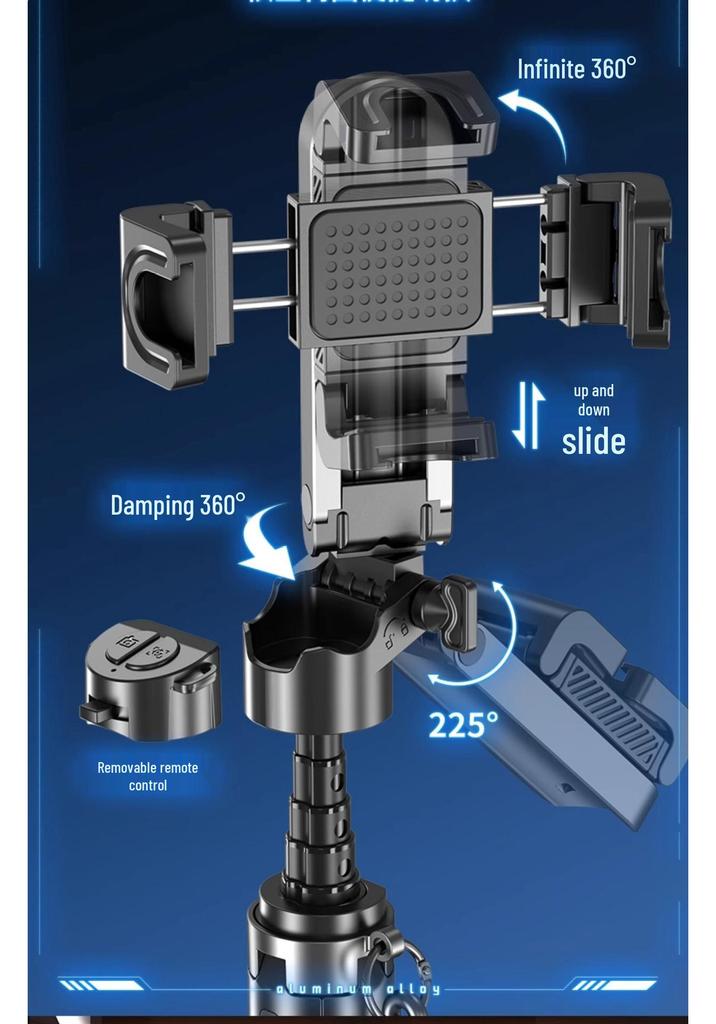 Zoomable 2026 Mobile Phone Selfie Stick & Tripod - Portable Travel-Friendly Handheld Stand