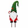 1 Stück Weihnachtsschilder aus Metall aus Schmiedeeisen, Gartenzwergdekoration für den Außenbereich, Gartenhandwerk, Rasendekoration, Gartendekoration