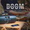 DOSS Extreme Boom Pro Bluetooth High 46 Hours IPX6 Enhanced Passive Ideal for TWS Shoulder Strap Included Speaker, Wireless, 100W, Volume, Playback,