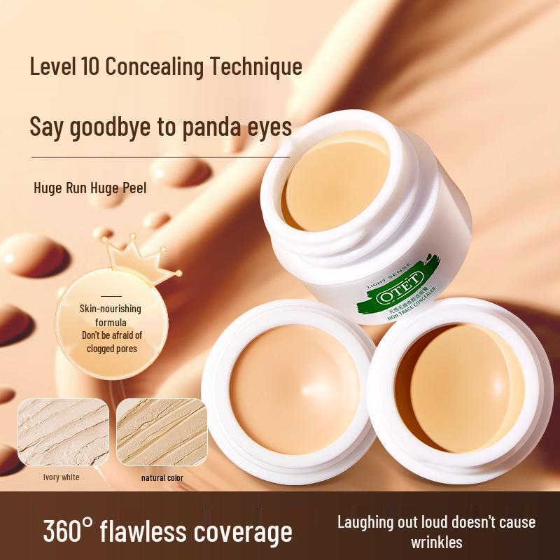 

OTET Light-Sensing Concealer for Dark Circles & Contouring Foundation Cream 10g