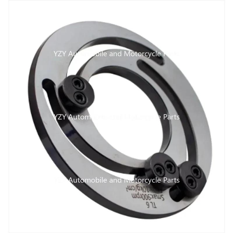 5 Inch Hydraulic Three-jaw Chuck Claw Trimmer Forming Ring Hydraulic Chuck Claw Boring Device Standard High Precision 0.005