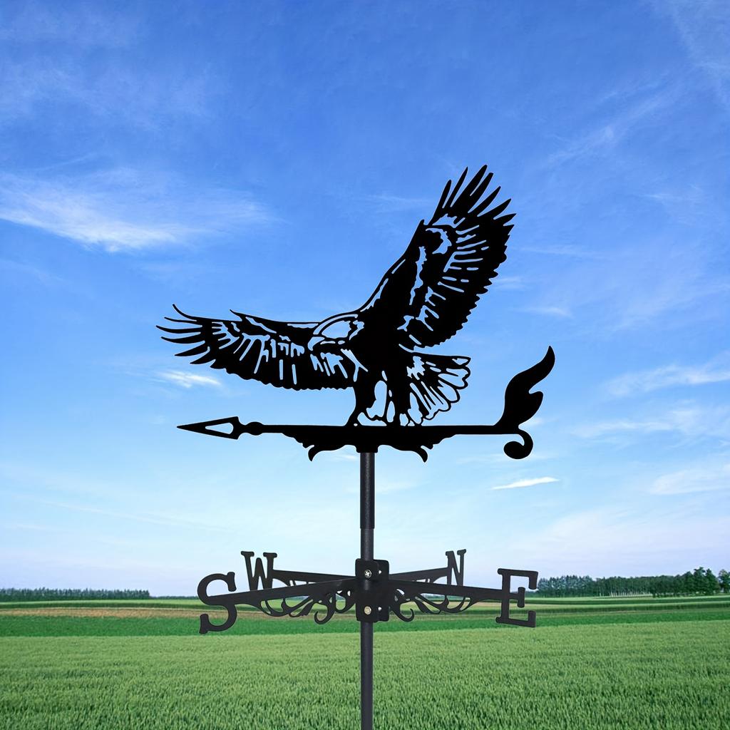 Rust Resistant Eagle Weathervane Outdoor Decor Roof Barn Garden Gift