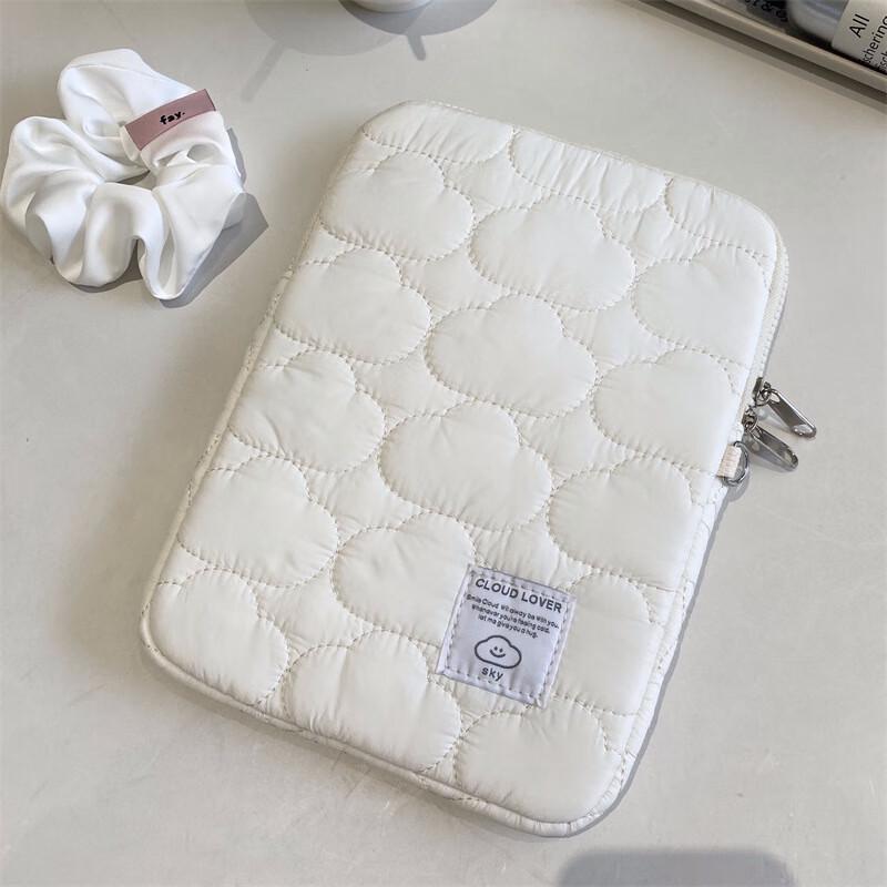 Li Shen Cute Cloud Embroidered Tablet & Laptop Sleeve