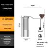 Stainless Steel Hand-Crank Coffee Grinder - Portable and In Stock