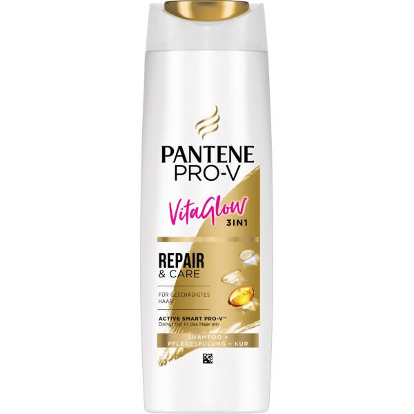 Шампунь Pantene PRO-V 3-в-1 Vita Glow Восстановление и Уход 250 мл