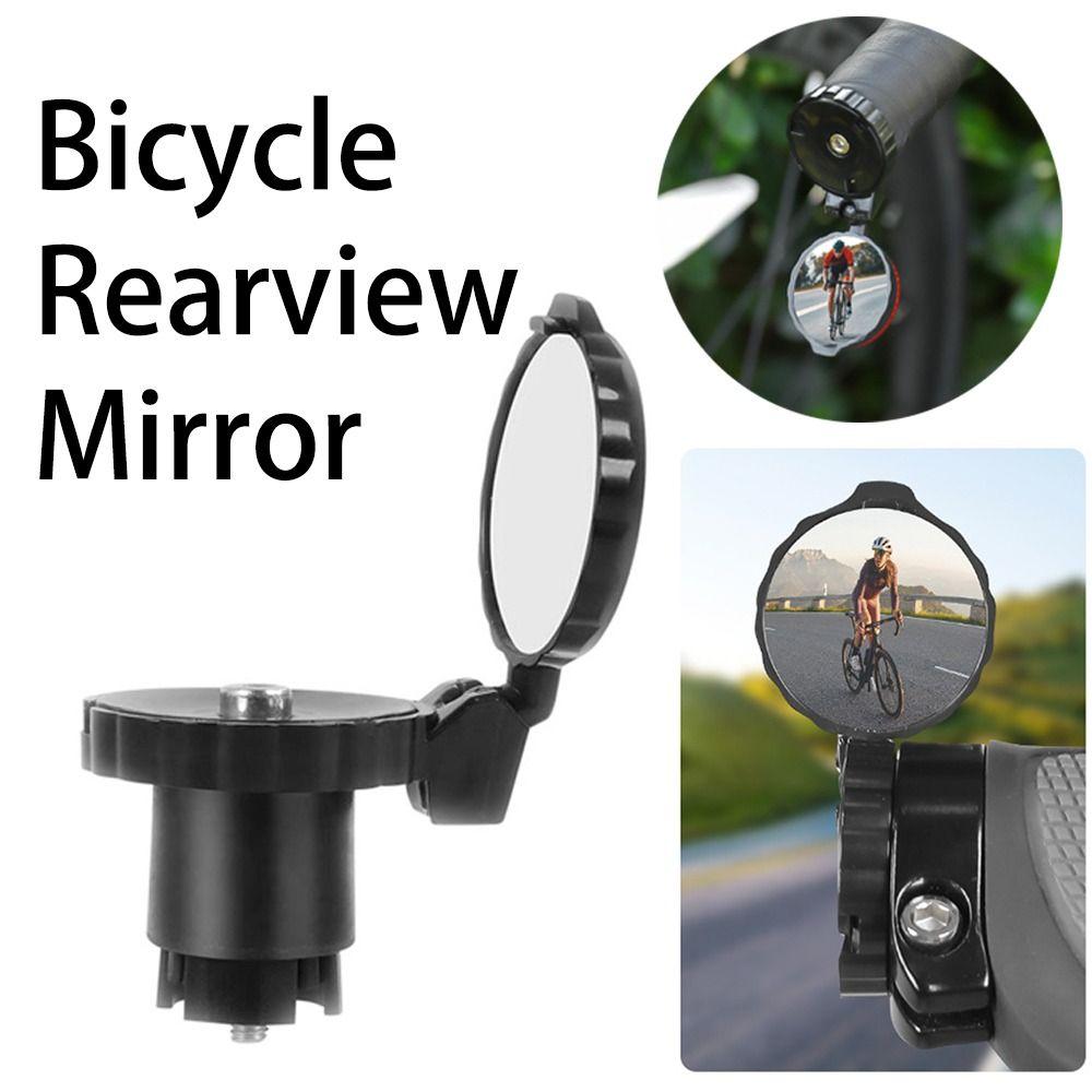 21~22mm Bicycle Rear View Mirror Adjustable Outdoor Cycling Convex Cycling Mirror Bike Accessories Sight Reflector