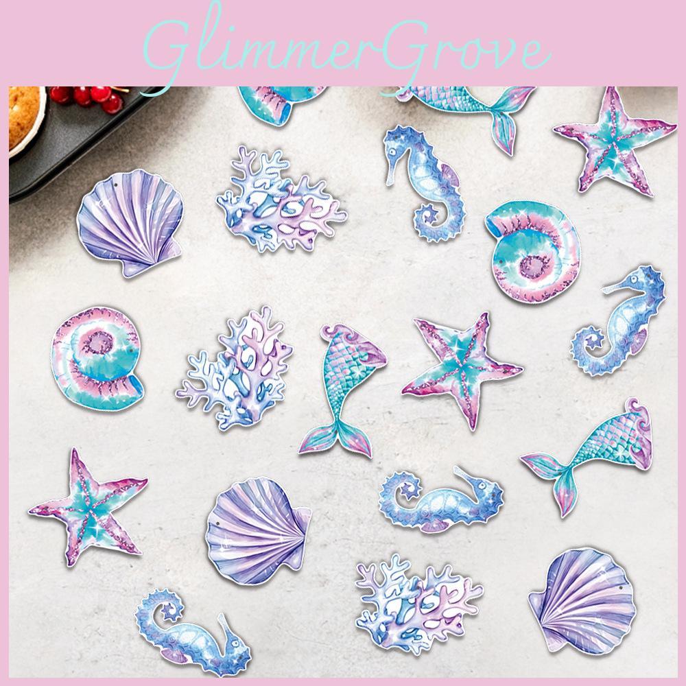 Mermaid Starfish Coral Birthday Party Decor Confetti With Paper Material For Baby Shower Celebrations