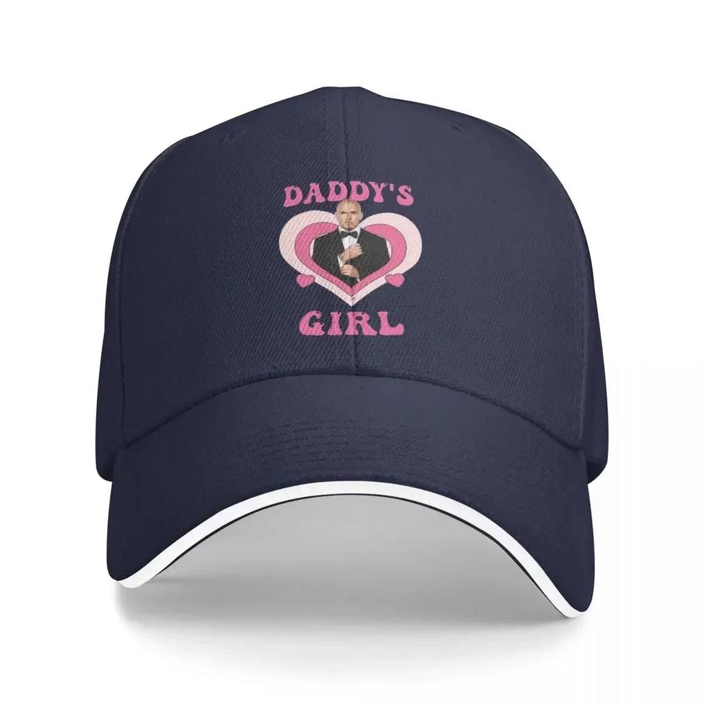 New Daddys Girl Pitbull Mr Worldwide Baseball Caps Unisex Outdoor Sun Hat Hat Breathable Snapback Caps Racing Cap Washable Hats