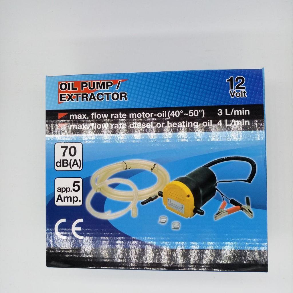 12V/24V 60W 5A Mini Plastic Gear Pump for Diesel, Engine, Hydraulic, or Electric Oil