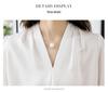2026 Spring Women's High-End V-Neck Satin Chiffon Shirt - Elegant Mature Style for Autumn Commute
