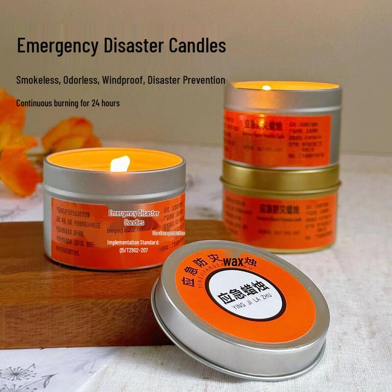 Leshi Outdoor Waterproof Windproof Emergency Candles