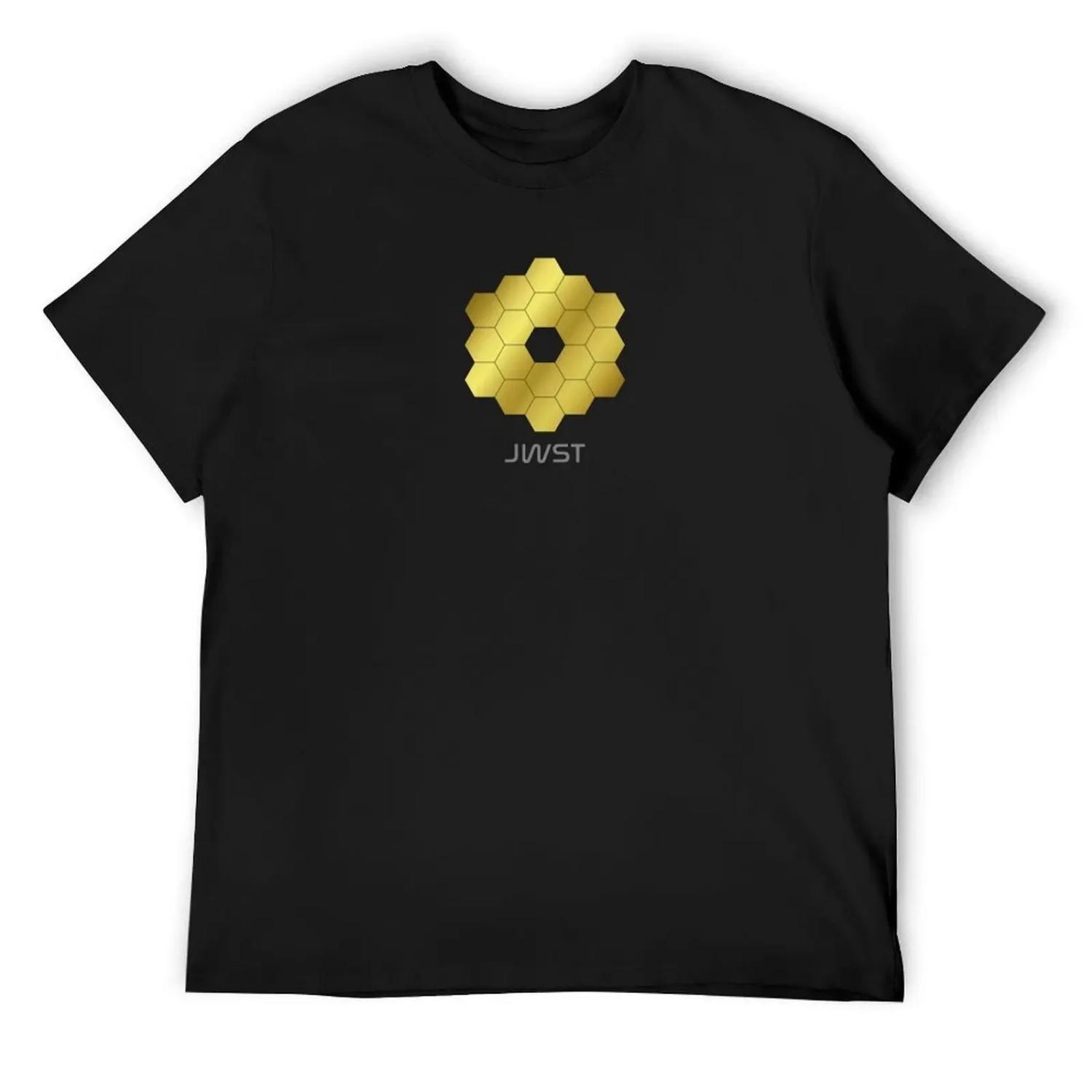 James Webb Space Telescope T-Shirt aesthetic clothes hippie clothes funny costumes plain black t shirts men S чёрный
