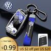 För VOLKSWAGEN VW 3 Knappar Bil Smart Nyckelfodral Skyddsskal för VW Volkswagen Magotan GTE Passat B6 B7 B8 CC Arteon Aut