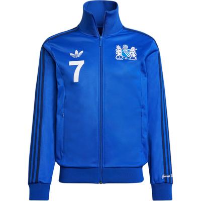 Giacca Sportiva Casual da Esterno Traspirante con Controllo dell'Umidità Manchester United FW24 Giacca da Uomo Blu Cobalto IV7537