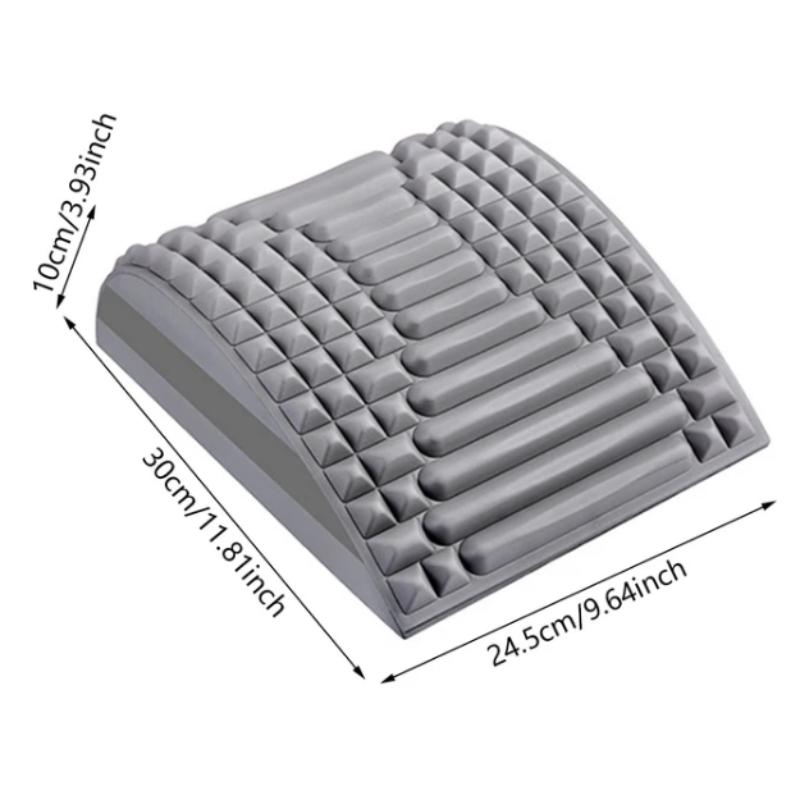 Lumbar Stretcher Pillow Massage Relaxation Lumbar Spine Relieve Yoga Spine Correction Stretching Waist Assist Exercise Equipment