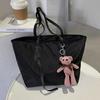 2021 Autumn/Winter Women's Large Soft Leather Tote - Korean Style, Trendy, Versatile Shoulder Bag
