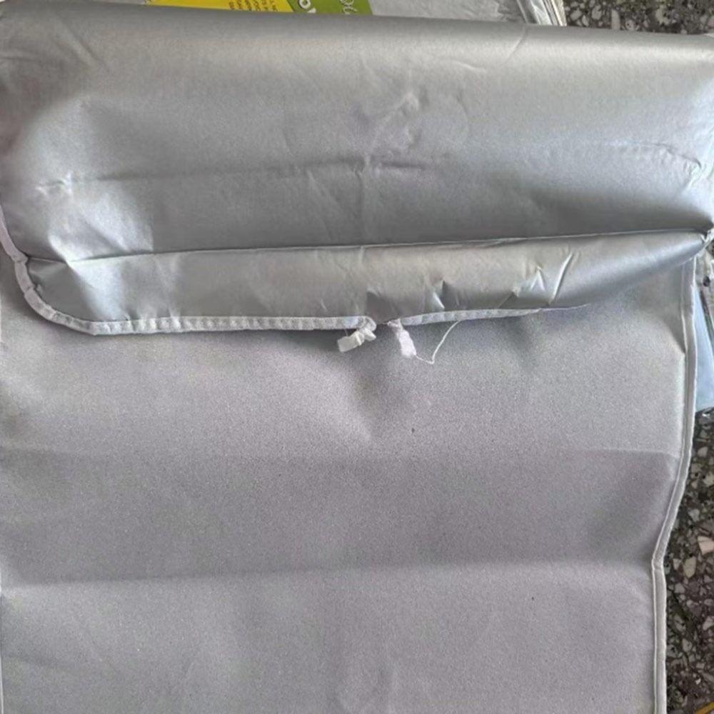 140*50cm Ironing Board Cover Silver Heat-resistant Ironing Board Cloth Elastic Ironing Heat Shield Ironing Board Accessories