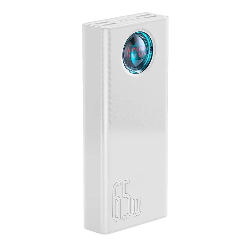 Powerbank Baseus Amblight 30000Mah, 4Xusb, Usb-C, 65W (Biały)