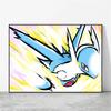 Canvas Wall Art Pokemon Genga Aesthetic Poster Cuadros Best Gifts Kid Action Figures Modern Home Modular Painting Waterproof