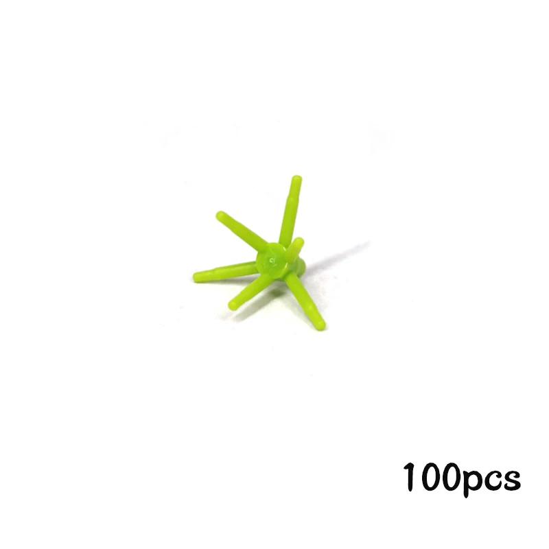 Non-Toxic Moc Building Blocks Plant Bush Tree Flower Grass Diy Buildingparts Creative Bricks 2417 2423 4727 6255 30176 33291 32607 Toys
