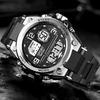 Multifunction Men's Sports Watch Waterproof Luminous Alarm Clock Men LED Digital Watch Large Dial Electronic Wristwatch for Man