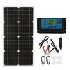 25W Solar Panel IP65 Waterproof 12V 24V Adaptive High Power Over Charge Protection for RV Car Boat Trailer 10A