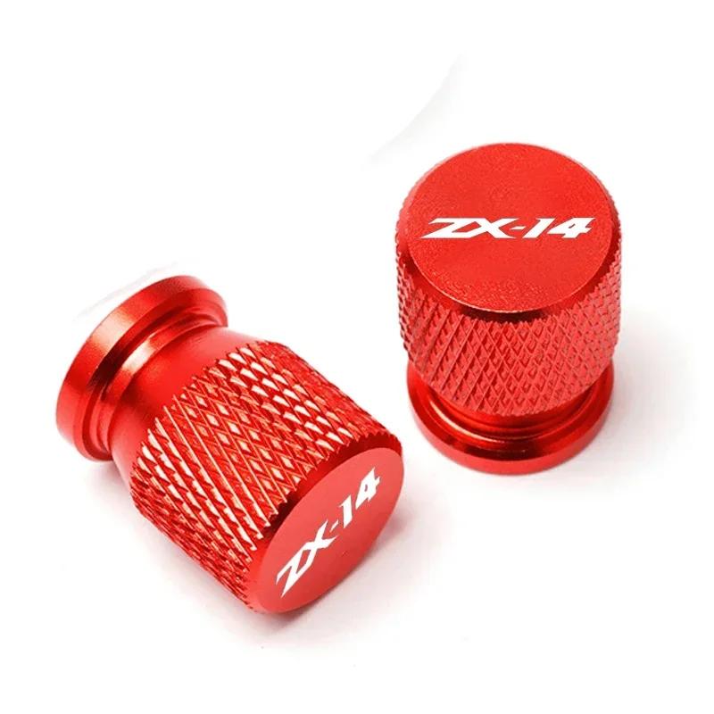 Accessories Motorcycle Wheel Tire Valve Air Port Stem Caps Cover For Kawasaki Ninja ZX14 ZX 14 14R ZX-14 ZX-14R 2006-2015 2014