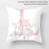 45X45Cm Pink Letter Cushion Pillowcase Decorative Sofa 40X40Cm Pillow Cases Autumn Decoration