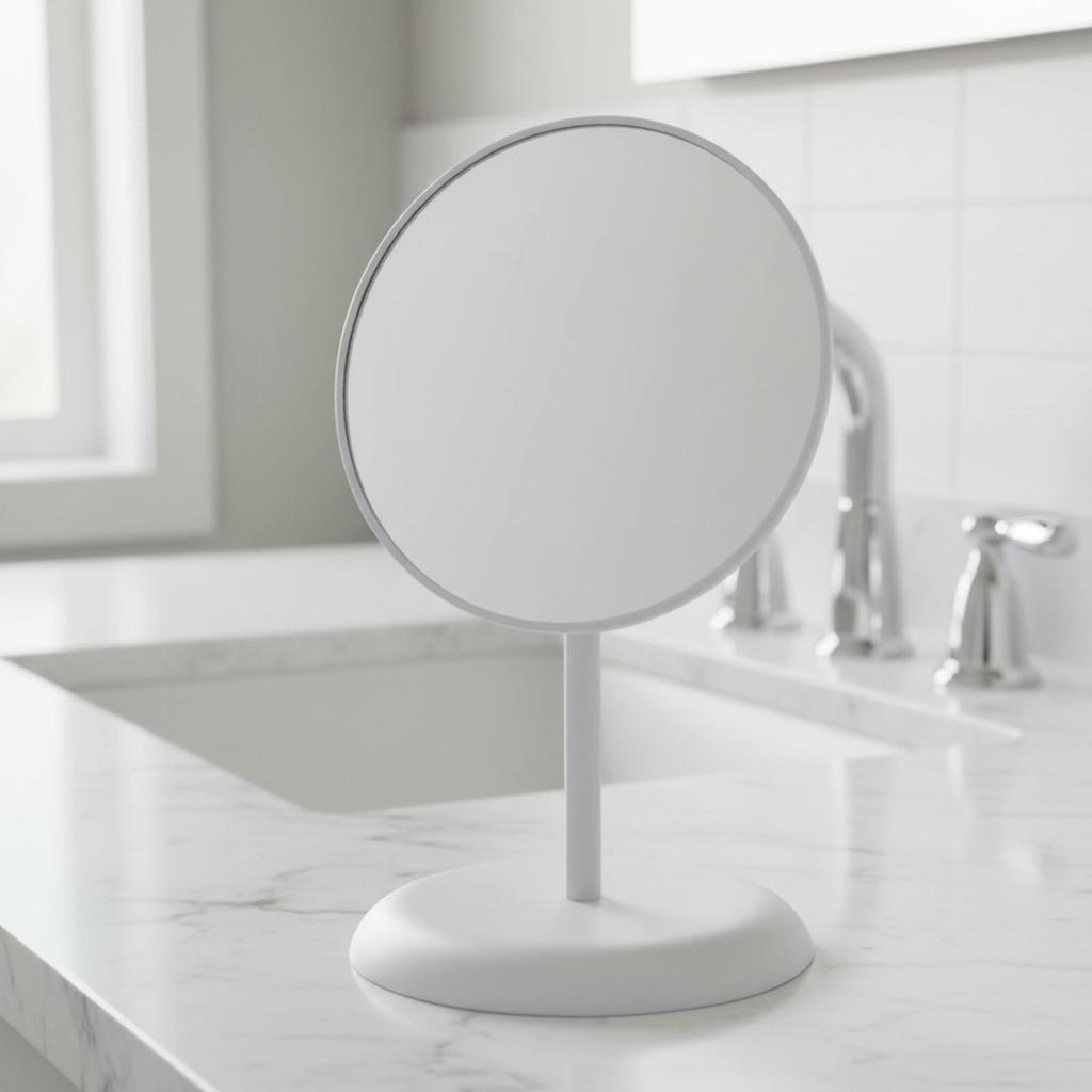 Makeup Mirror, Metal, Various Colors, 1 Piece