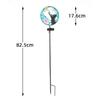 Rainproof Solar Wrought Iron Decorative Garden Light