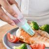 1 pennello in silicone per imbastire con erogatore di olio - per uso alimentare, perfetto per barbecue e pasticceria, essenziale per la cucina