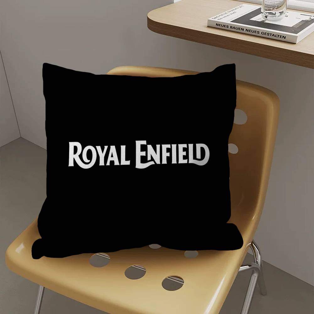 R-ROYALS E-ENFIELDS Logo Pillow Cover Sofa Cushion Cover Home Room Decoration Children Gift