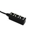 1 to 3 Socket LAN Ethernet Network RJ45 Plug Splitter Extender Adapter Connector