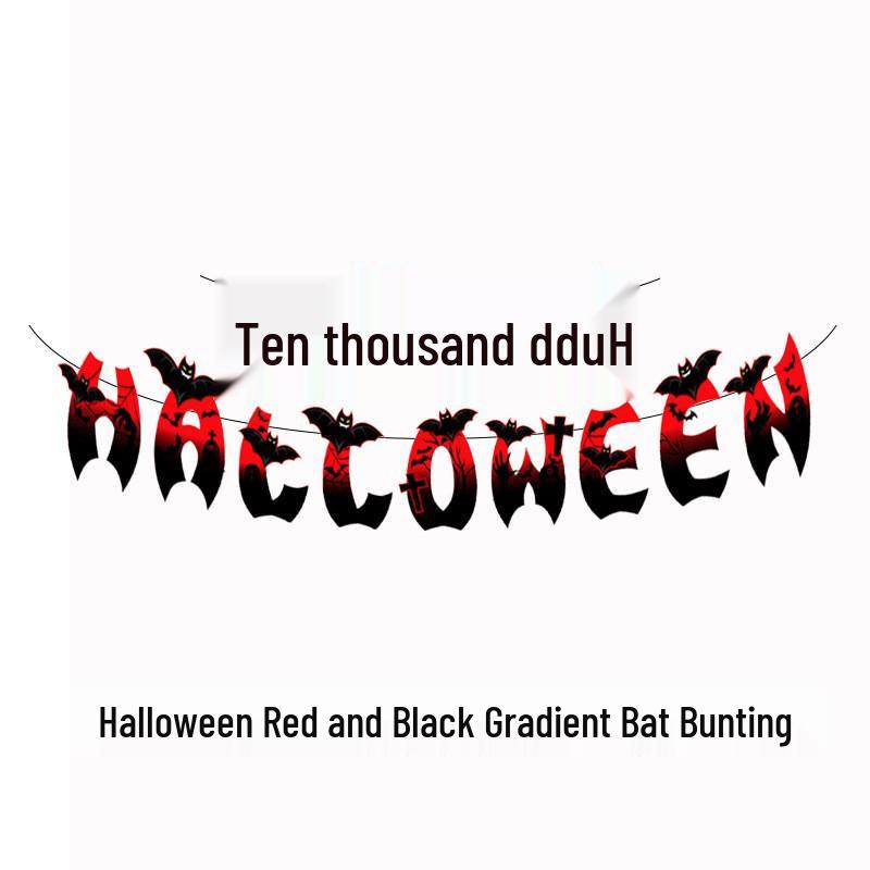 Birthday & Holiday Fishtail Bunting Banner for Parties