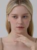 Lucore Silver 925 Modern Basic Ball Earrings