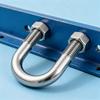 Stainless Steel U-Bolt Pipe Clamp Saddle M6/M8