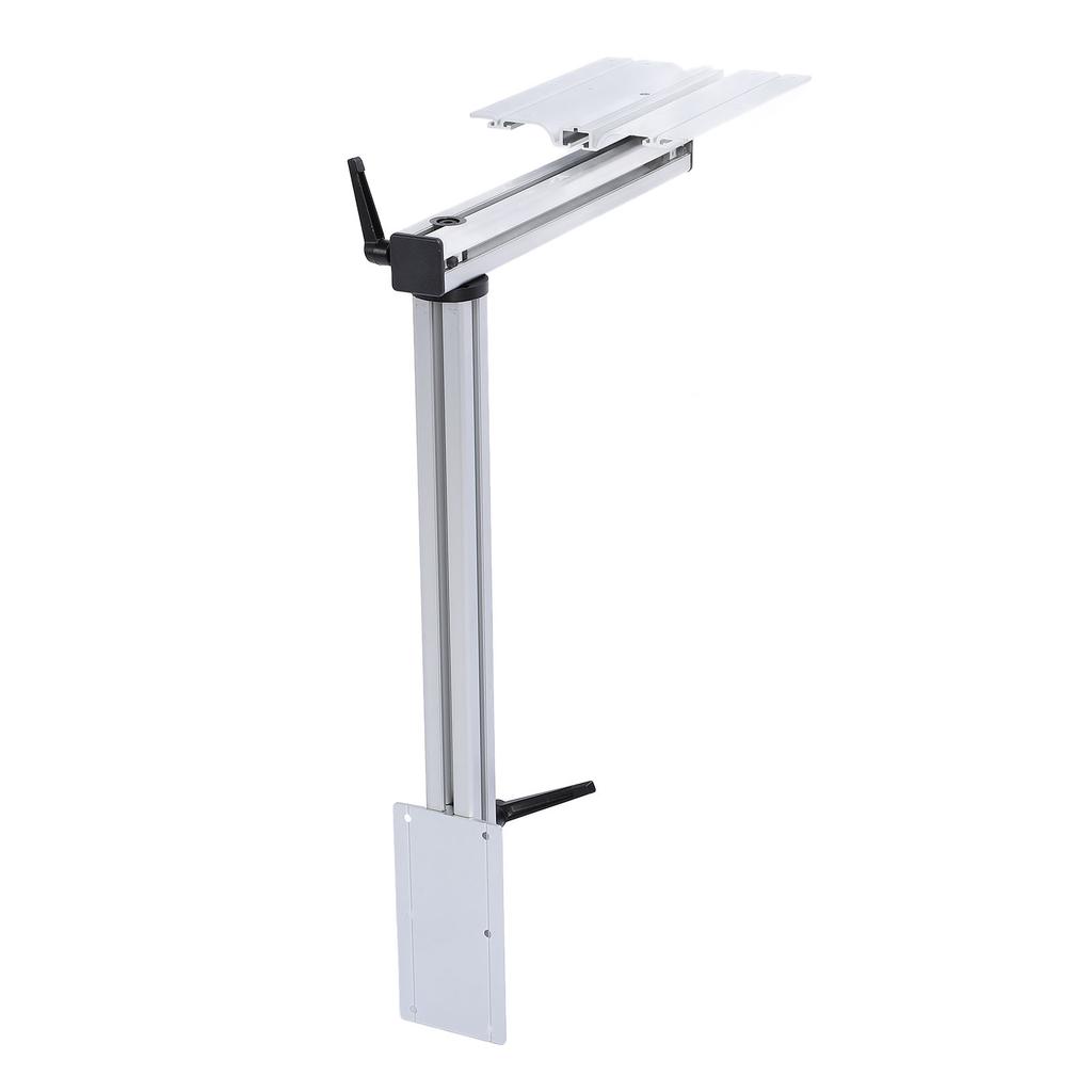 Removable Table Leg Aluminum Alloy White 360 Degree Rotation Detachable Telescopic Table Leg for Yachts RV Motorhome
