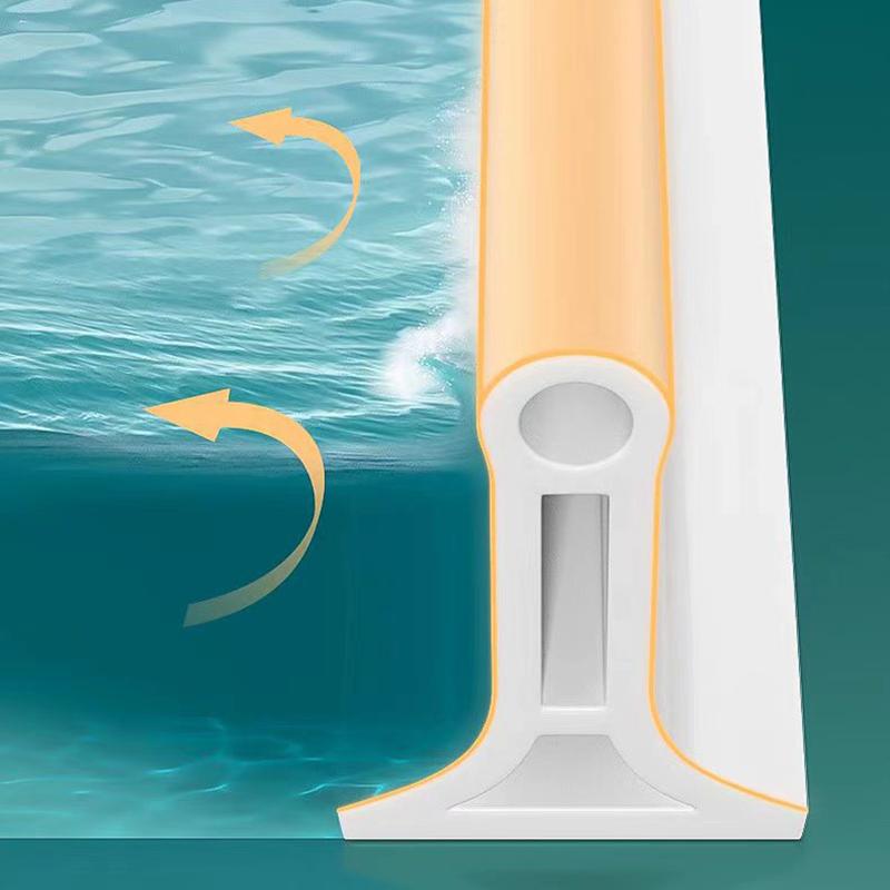 New Self-Adhesive Silicone Water Stopper Water Retaining Strip Bendable Bathroom Door Washing Machine Shower Dam Barrier