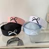 InsStyle Beret Hat for Spring Women Bowknot Beret Hat Uniform Dress Up Hat