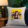 Teen TV Series Skins Generation Pillow Covers Cartoon Sofa Decorative Home Double-sided Printing Short Plush Cute Cushion Cover