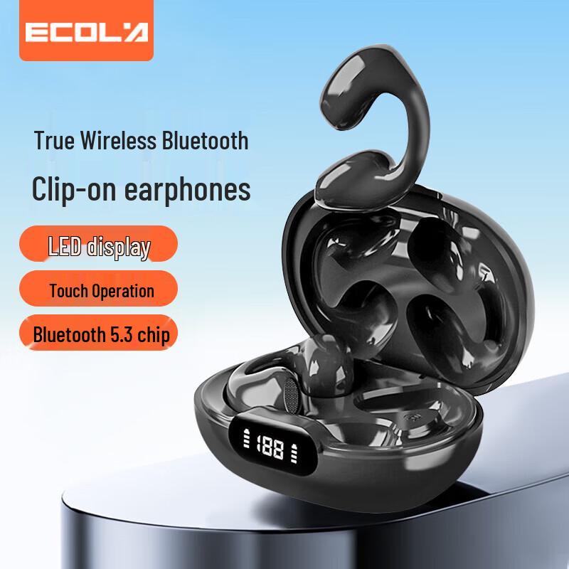 

ECOLA Clip-On Bluetooth Earbuds
