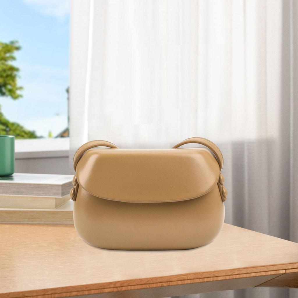 Women's Shoulder Bag Saddle Bag Portable Casual Ladies Purse PU Leather Crossbody Bag for Travel Commuting Shopping Work Outdoor