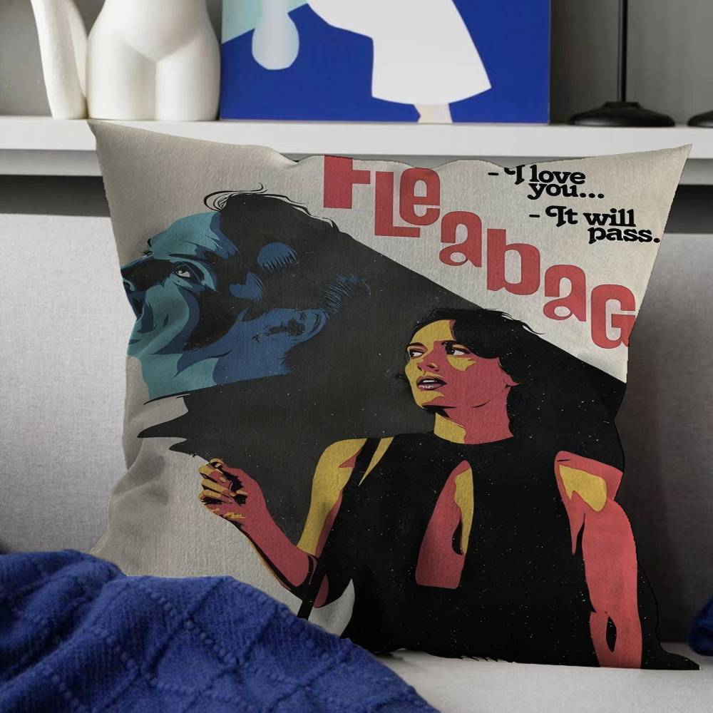 Classic Tv Show Fleabag Cushion Cover Pillow Cover Decor Pillowcase Printed Cushion Case for Couch