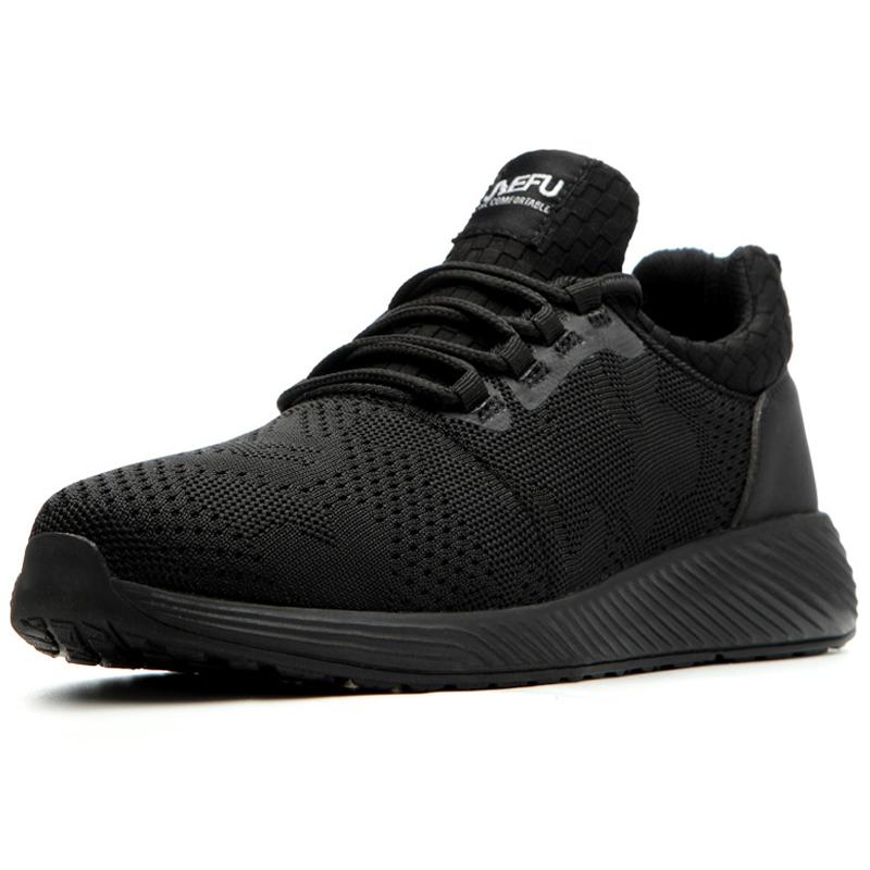 

Lightweight Breathable Safety Shoes Men Anti-smash Anti puncture Work Shoes Security Sneakers Steel toe shoes Comfort Non-slip 36