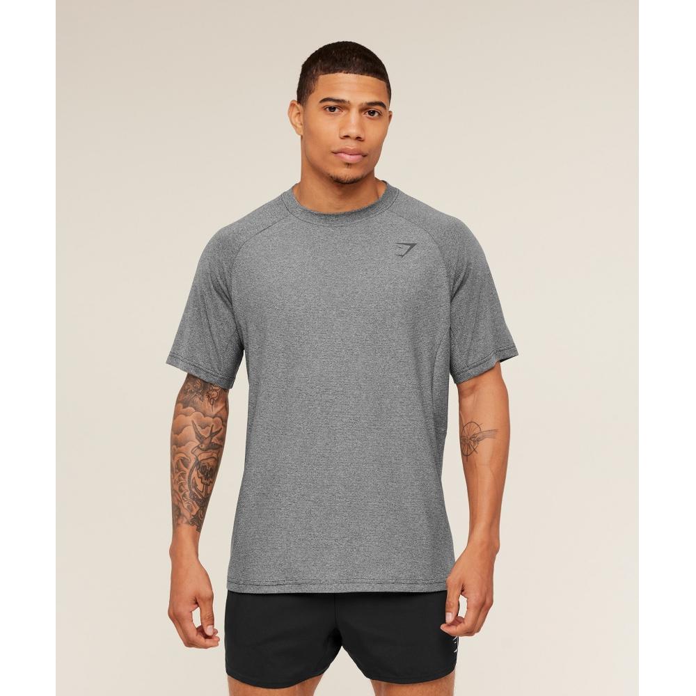 Gymshark Weekend T shirT Black Onyx Grey A4c5u Bb24