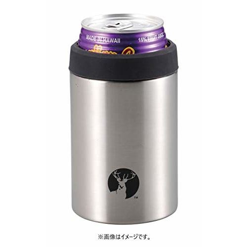 Captain Stag HD Insulated Can Holder for 350ml Cans, Black, UE-3491