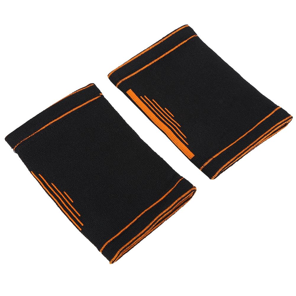 1 Pair Black Unisex Sports Nylon Wrist Support Protector Guard Protective Wristband