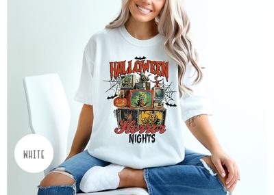 Halloween Horror Nights , Halloween Horror Movie Shirt,Hallowee<wbr/>n Party Unisex T-Shirt