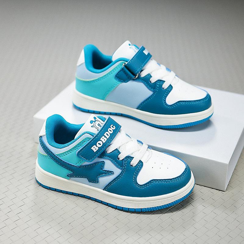 

Classmate sports shoes 2025 spring and autumn new boys board shoes leather waterproof children s casual shoes 38